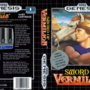 Sword of Vermilion (USA, Europe) (1993-11-18) (Sega Channel)